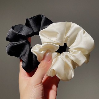 Scrunchies - cột tóc vải chất phi lụa [ Giá sỉ ]