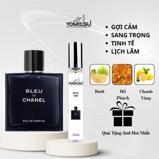  Nước hoa nam СΗAΝEL Bleu De СΗAΝEL chính hãng chai chiết 10ml, 20ml - YOMOSU Perfume