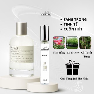 Nước Hoa Unisex Labo Rose 31 EDP Hương Hoa Hồng Quyến Rũ Gợi Cảm Dung tích 10ml 20ml 30ml
