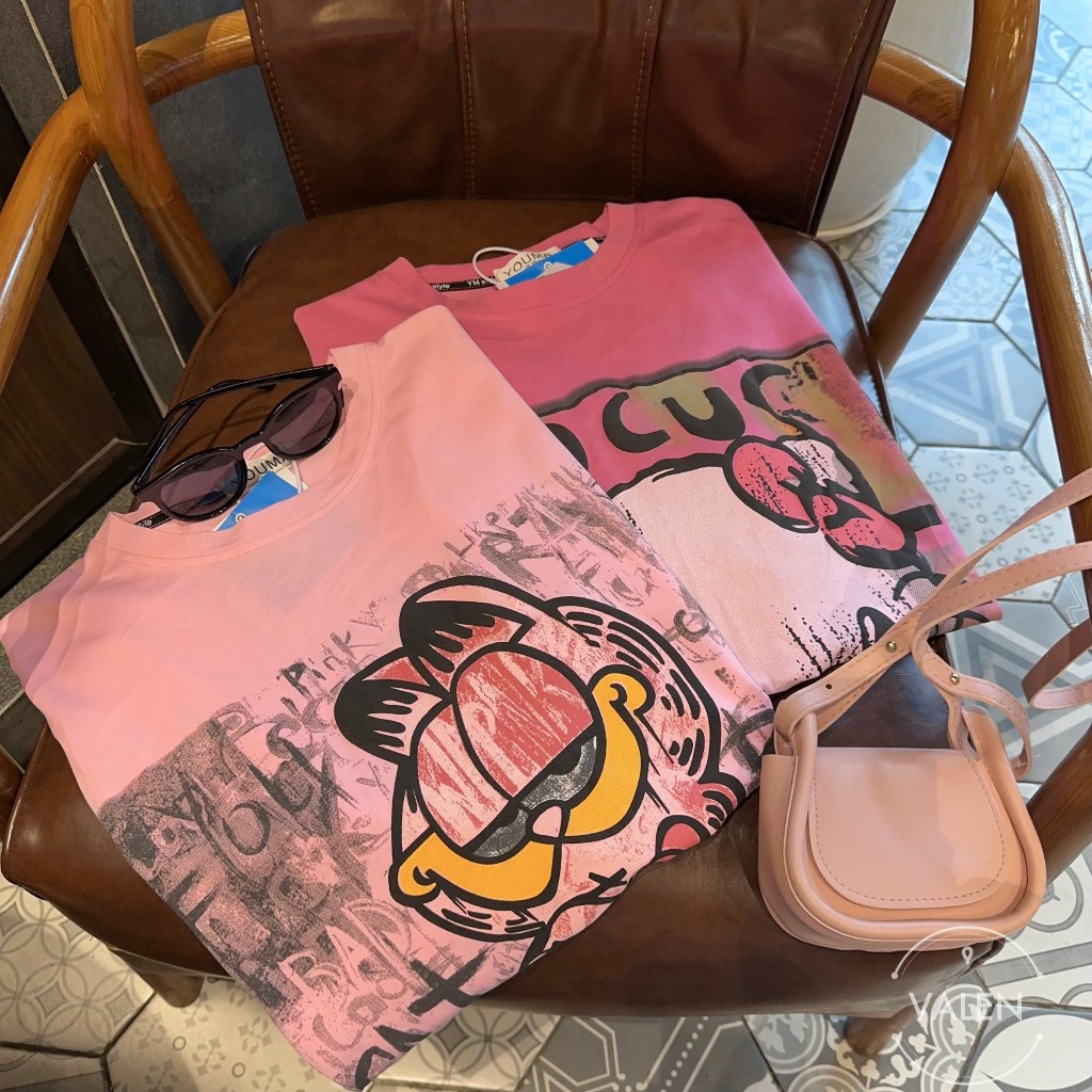 Áo pull oversz mèo Garfield ( 5541)