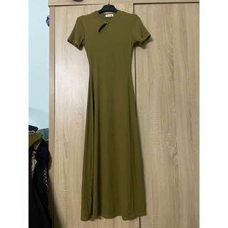 Đầm dáng dài sz S-M chất co giản tốt