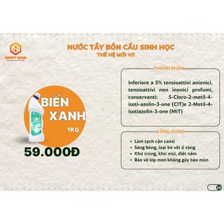 Nước tẩy rửa bồn cầu sinh học Happy Gold