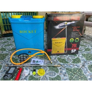 Bình xịt điện, bình phun thuốc ROCKET 20L 1 BƠM và 2 BƠM.