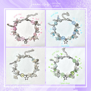 Vòng tay Lucky Cỏ 4 lá may mắn - Vòng tay cặp đôi handmade - Junari Club