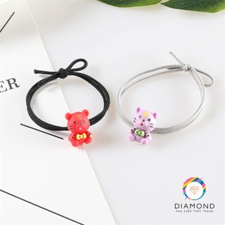 Dây Cột Tóc Chú Hổ Con Kute Diamond CT30