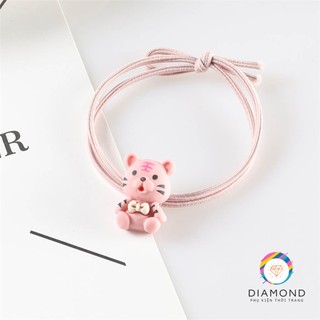 Dây Cột Tóc Chú Hổ Con Kute Diamond CT30