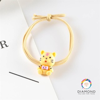 Dây Cột Tóc Chú Hổ Con Kute Diamond CT30