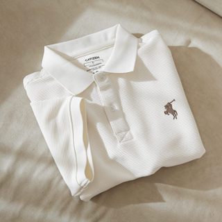 Áo Thun Polo Nam Vải Gân Kem Cao Cấp, Trẻ Trung, Thanh Lịch, Chuẩn Form - CATIZEN