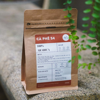 S4 - 250gr cafe arabica cầu đất