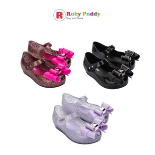 Giày Nhựa Thơm Melissa Nơ Xinh Bé Gái Chống Nước Chống Trơn Trượt Dành Cho Bé 1-8 Tuổi RUBY PUDDY