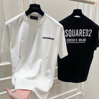 Áo Phông Nam Nữ ĐSQ-2 In Chữ Đsquared2 Milano 2 Mặt. Áo Thun Unisex Dsquared2 Mới Nhất Hè 2024