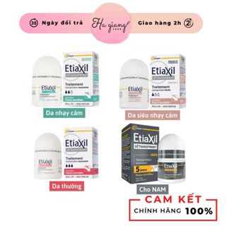 Lăn Khử Mùi Hôi Nách Etiaxil Detranspirant Traitement Cho Da Nhạy Cảm, Lăn Nách Etiaxil Ngăn Ngừa Mùi Hôi Nách