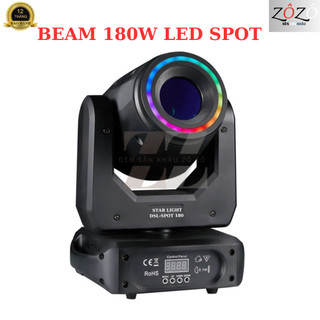 Đèn sân khấu moving beam 180w led spot new 2024