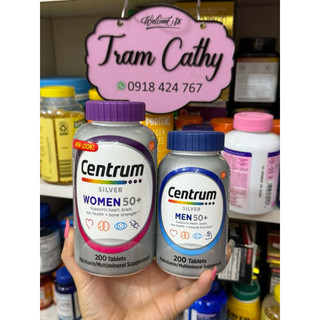 vitamin tổng hợp dành cho nữ trên 50 tuổi centrum multivitamin