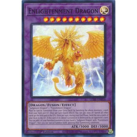 Thẻ bài Yugioh - TCG - Enlightenment Dragon / LEDE-EN038'