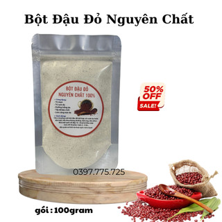 Bột đậu đỏ gói 100gram sản phẩm hanmade