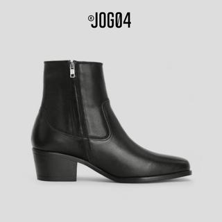 Giày Zipboot high heel JOG04 - đế cao su tăng chiều cao 5,5cm ( Z )
