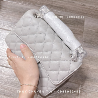 Túi Da Hạt Size 22 Kèm Hộp Bản Mới 2024 Đeo Chéo