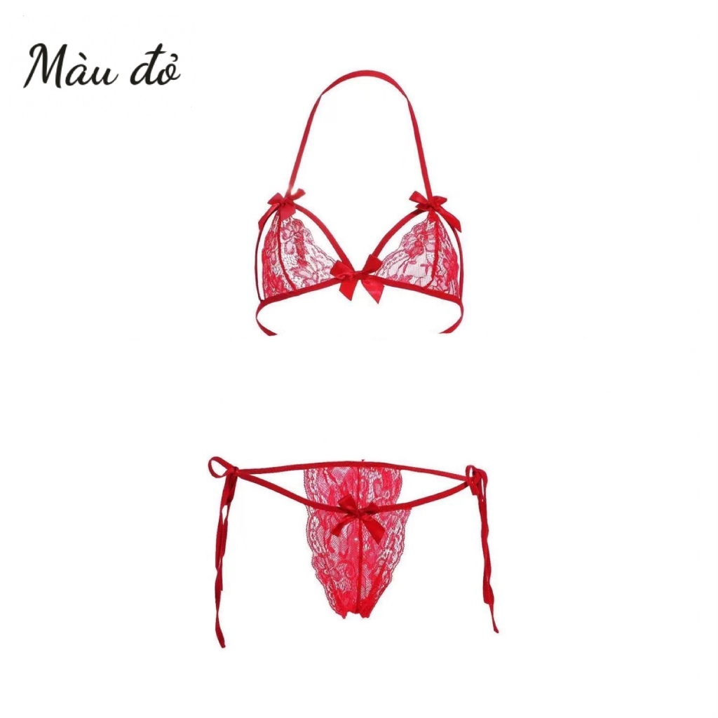 Bộ Đồ Lót Quyến Rũ Gợi Cảm Đính Nơ 1192 [CWEAR.SEXY_ĐỒ NGỦ & NỘI Y CAO CẤP] | BigBuy360 - bigbuy360.vn