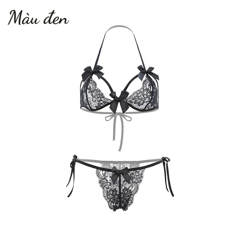 Bộ Đồ Lót Quyến Rũ Gợi Cảm Đính Nơ 1192 [CWEAR.SEXY_ĐỒ NGỦ & NỘI Y CAO CẤP] | BigBuy360 - bigbuy360.vn