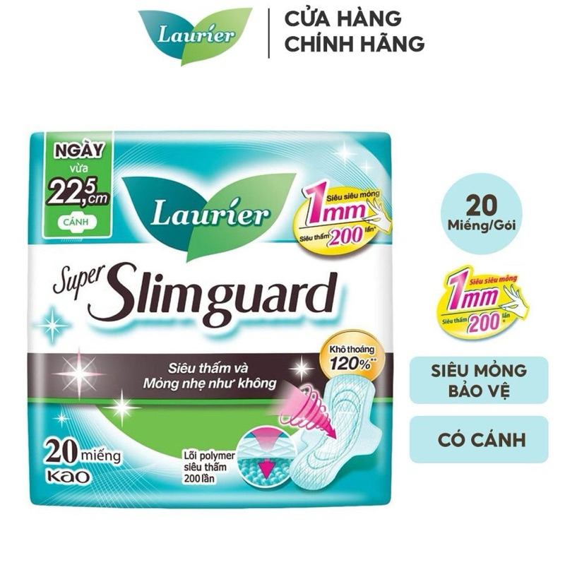 BVS laurier gói 20m siêu mỏng