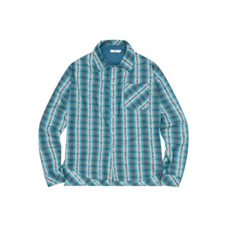 Áo Sơ Mi Flanel Xanh Dương Bacykism