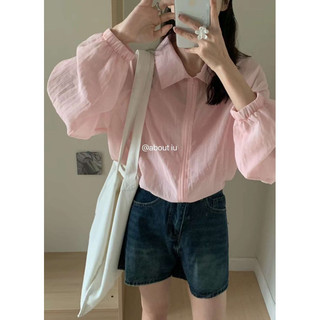 306 SƠ MI TƠ GIẤY TAY BO RÚT EO