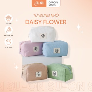 Túi đựng phụ kiện kính áp tròng, mỹ phẩm, tai nghe HOA DAISY nhỏ gọn tiện lợi
