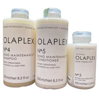 Combo Gội xả hấp hàn gắn liên kết tóc Olaplex 250mlx2/100ml ( dùng tại nhà )