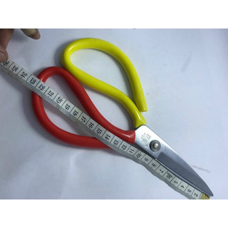 Kéo mổ túi tay cầm vàng đỏ lưỡi trắng a3, a5, a6