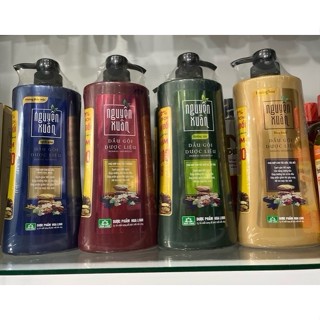  chai lớn 450ml +50ml dầu gội nguyên xuân đủ màu  xanh lá   nâu đỏ xanh đậm  vàng  chính hãng 