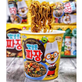 Mì tương đen pororo paldo kids hàn quốc hộp 65gr