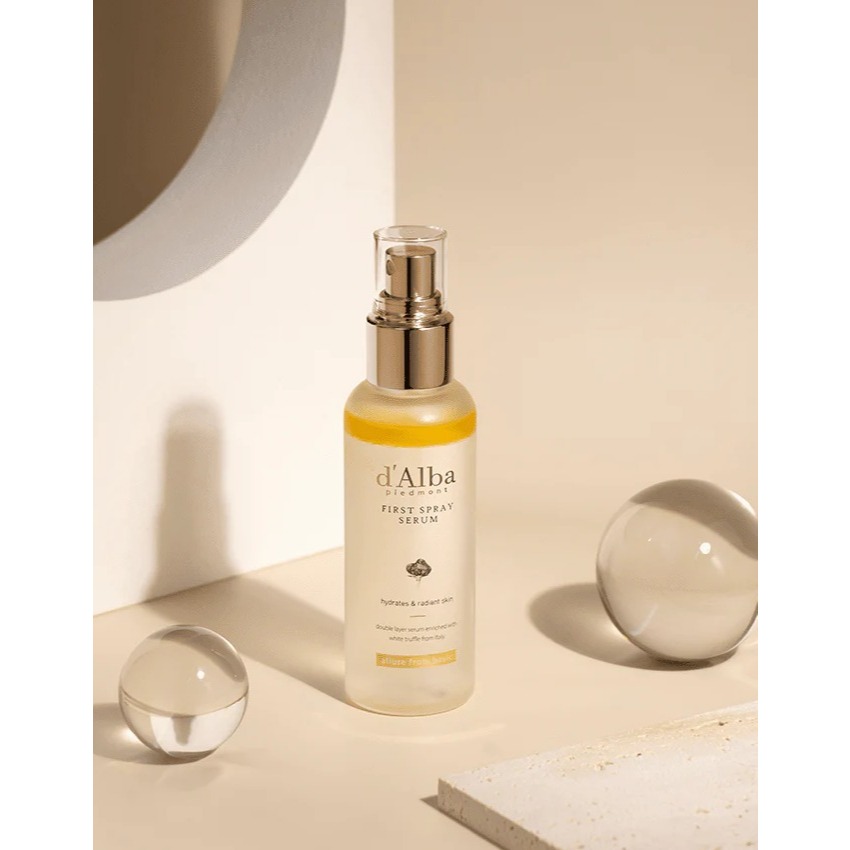Xịt Khoáng Dưỡng ẩm, Căng Bóng Da d'Alba White Truffle First Spray Serum