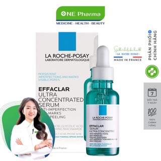 Dưỡng chất giảm mụn, ngừa thâm thu nhỏ lỗ chân lông La Roche Posay Effaclar Serum 30ml
