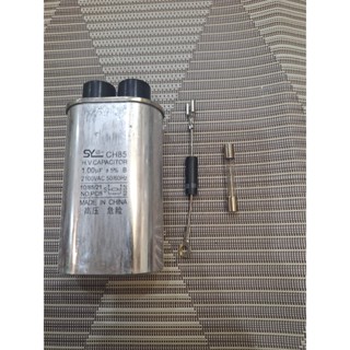 Tụ lò vi sóng - điot - cầu chì thuỷ tinh- linh kiện lò vi sóng