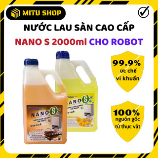Nước lau sàn cao cấp chuyên dụng Robot hút bụi lau nhà Xiaomi Dreame Ecovacs Nano 2 lít