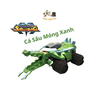  Đồ chơi Chiến Cơ Siêu Hạng Cá Sấu Móng Xanh chính hãng Auldey 