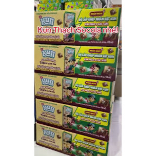 Thùng Sữa Kun Thạch Vị Cacao lúa Mạch (48hộp x 170ml)