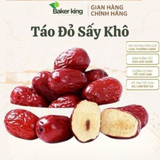 Táo đỏ sấy khô hàng loại 1 quả to đẹp đều bakerking1