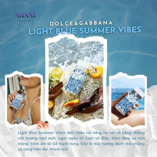 Nước Hoa Nữ D&G Light Blue Summer Vibes EDT