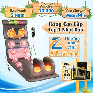Thảm mát xa toàn thân có kèm gối thảo mộc và massage chân, Nệm, đệm, gối, máy massage toàn thân, cổ vai gáy hồng ngoại