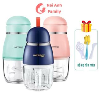 [HATTIECS] Máy xay đa năng 6/8 lưỡi cối 0.3L bảo hành 18 tháng - cam kết chính hãng