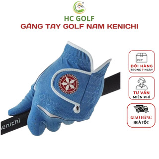 Găng tay chơi golf nam cao cấp KENICHI da lộn Model Pro Fit - Thoáng khí và chống trơn trượt - HC GOLF