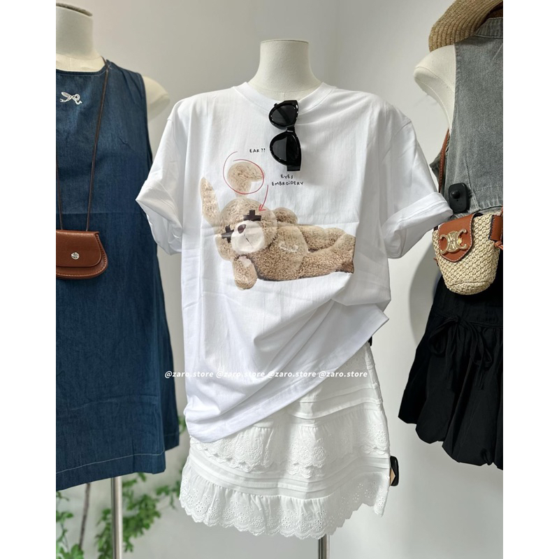 Áo pull trắng thỏ [HÌNH THẬT]