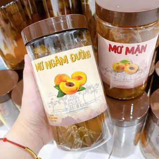 Mơ ngâm đường phèn, mơ mặn hộp 1kg