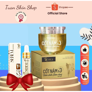 Kem cốt nám x3 + serum cốt sâm sica white