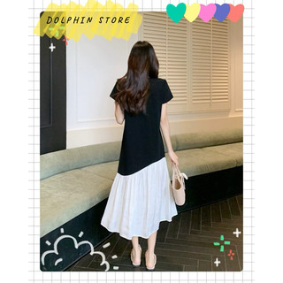 [DOLPHIN BIGSIZE] - Đầm suông bigsize - Đầm dài bigsize