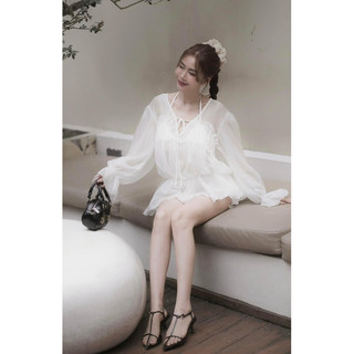 Set Voan Tơ 3Món Tiểu Thư 𝑨𝑺𝑯𝒀𝑳𝑬𝒀