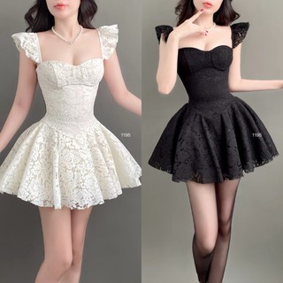 Đầm dự tiệc dáng xòe mini Emilyshop (T)