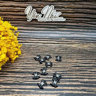 Phụ kiện trang trí móng set 10 nơ nhựa
